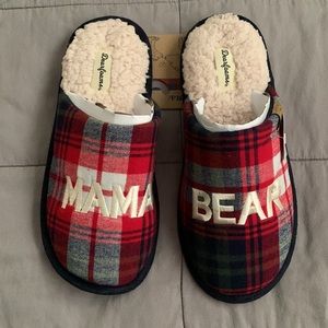 NWT Dearfoam Mama Bear matching family slippers